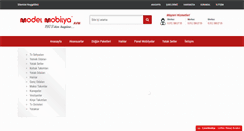 Desktop Screenshot of modelmobilya.com.tr